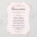 Suche nach rosa quinceanera einladungen Elegant