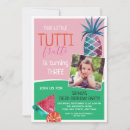 Suche nach fruchtig einladungen Tutti frutti