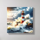 Suche nach leuchtfeuer leinwandbilder Meer