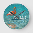 Suche nach inseln wanduhren Flamingo