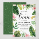 Suche nach luau party einladungen Tropische blume