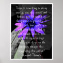 Suche nach regentropfen poster Lila