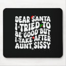 Suche nach liebe meine tante mousepads Lieber weihnachtsmann ich