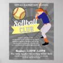 Suche nach sportteam poster Softball