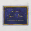 Suche nach 50 geburtstag save the date postkarten Gold