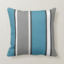 Suche nach blaue und grau gestreifte kissen Aquamarin