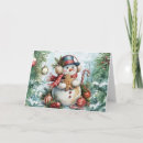 Suche nach aquarell schneemann karten Klassisch