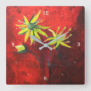 Suche nach gelber hintergrund wanduhren Für sie