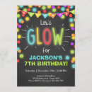 Suche nach neonglühen einladungen Glühen in der dunkelheit