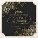 Suche nach schwarzes und gold untersetzer Gäste