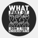 Suche nach deaf aufkleber Amerikanisch