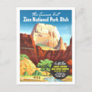 Suche nach zion national park postkarten Reise