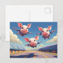 Suche nach wenn schweine fliegen postkarten Für alle