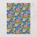 Suche nach amerikanische katze postkarten Us flagge