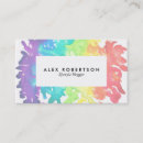 Suche nach regenbogen aquarell visitenkarten Pastellfarben
