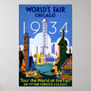 Suche nach chicago worlds fair poster Vintag