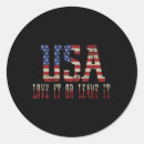 Suche nach liebe usa aufkleber Rot weiß und blau