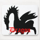 Suche nach drachen mousepads Rot
