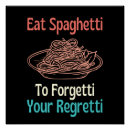 Suche nach bedauern poster Das spaghetti träger top