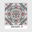 Suche nach optische täuschung aufkleber Geometrisch