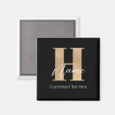 Suche nach buchstabe h magnete Monogramm
