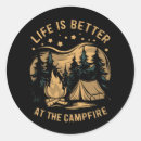 Suche nach lagerfeuer aufkleber Wandern