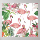 Suche nach flamingo muster poster Aquarell