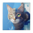 Suche nach abstrakte katze fliesen Blau