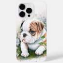 Suche nach bulldog iphone hüllen Aquarell
