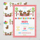 Suche nach teddy bear picnic einladungen Geburtstagsfeier