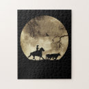 Suche nach land puzzle Cowboy