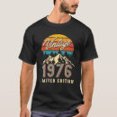 Suche nach geburtstag 1976 tshirts Retro