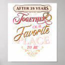 Suche nach 25 jahrestag poster Hochzeitstag
