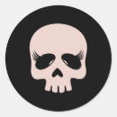 Suche nach girl skull aufkleber Schädel