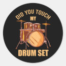 Suche nach drum set aufkleber Trommel