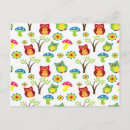 Suche nach eule in einem baum postkarten Jede person