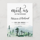 Suche nach waldland save the date postkarten Paar
