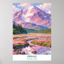 Suche nach denali poster Reise