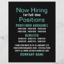 Suche nach arbeit flyer Für alle