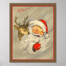 Suche nach vintager weihnachtsmann poster Weihnachtsdekoration