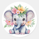 Suche nach elefant aquarell aufkleber Baby