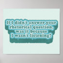 Suche nach fragen poster Rhetorische frage