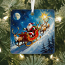 Suche nach schlitten ornamente Weihnachtsmann