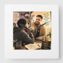 Suche nach zukunft poster wanduhren Jede person