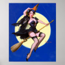 Suche nach retro halloween poster Hexe
