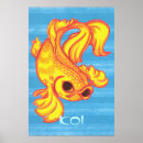 Suche nach koi fisch poster Gold