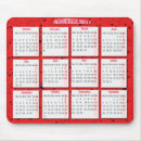 Suche nach der kalender mousepads Rot