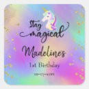 Suche nach magisches einhorn aufkleber Geburtstag