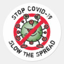 Suche nach virus aufkleber Zeichen