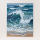 Suche nach strand puzzle Wellen